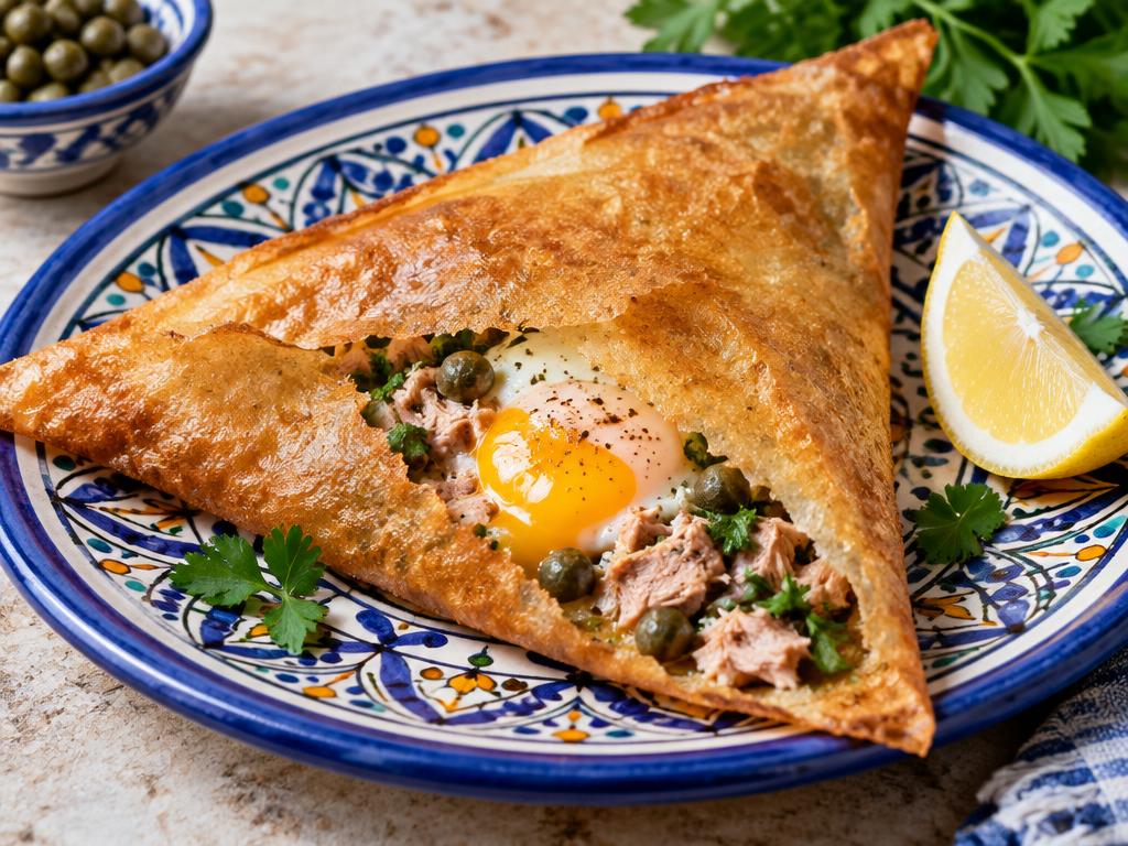 Brik à l'œuf