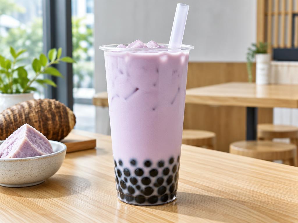 Bubble tea taro
