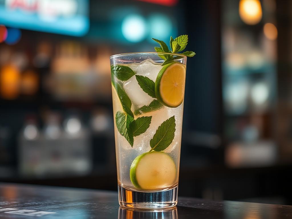 Mocktail menthe-grenade