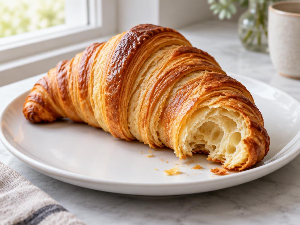 Croissant au beurre