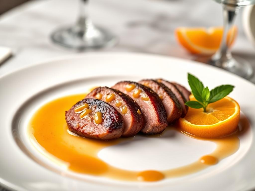 Canard à l'orange