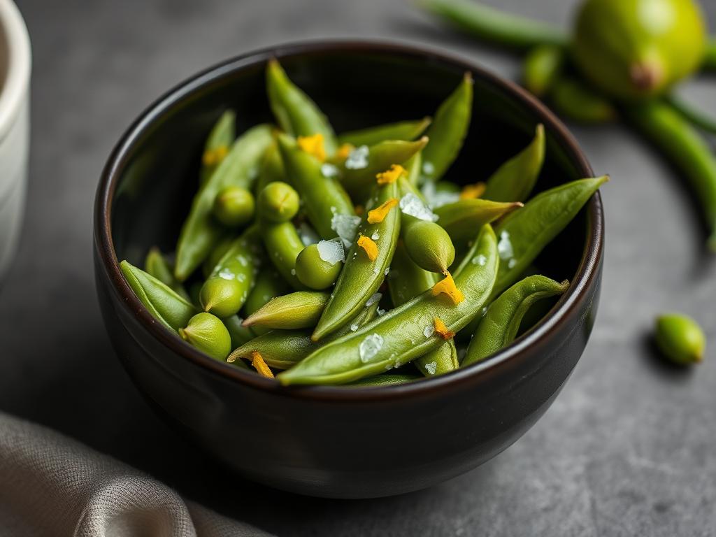 Edamame sel & yuzu