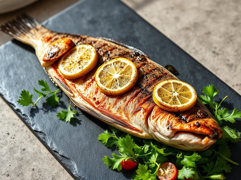 Barramundi grillé