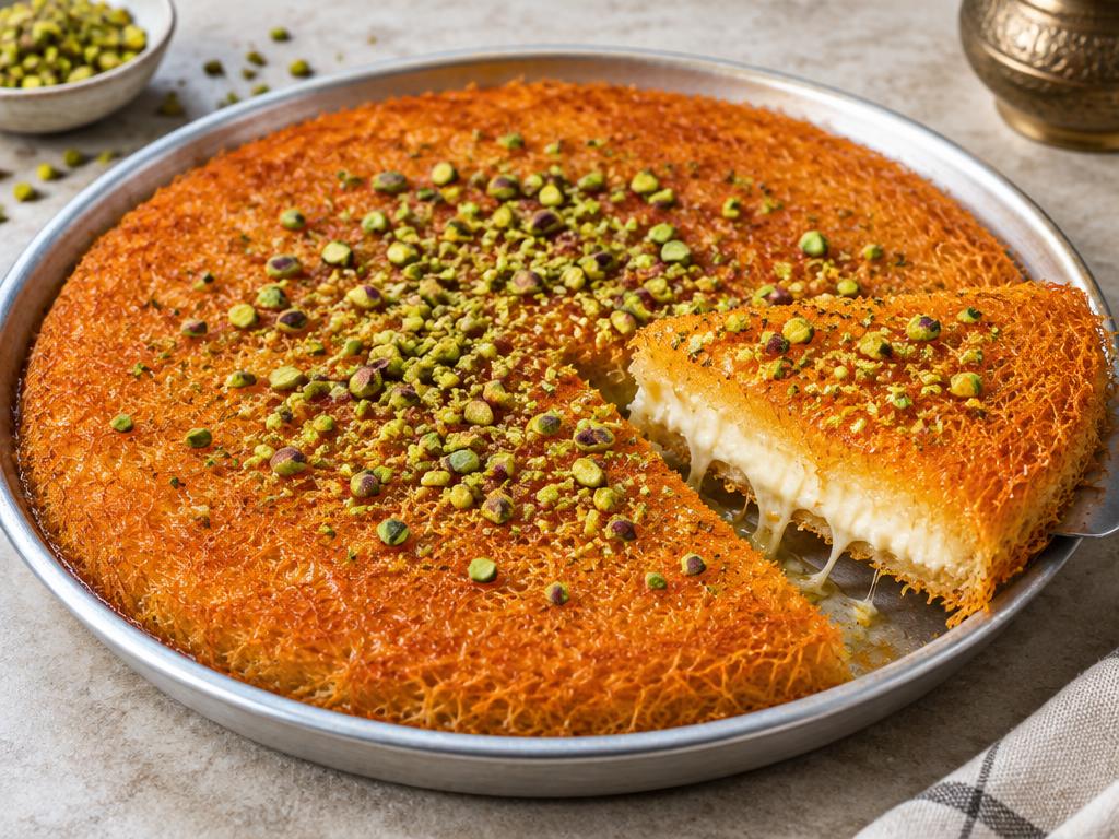 Knafeh à la crème