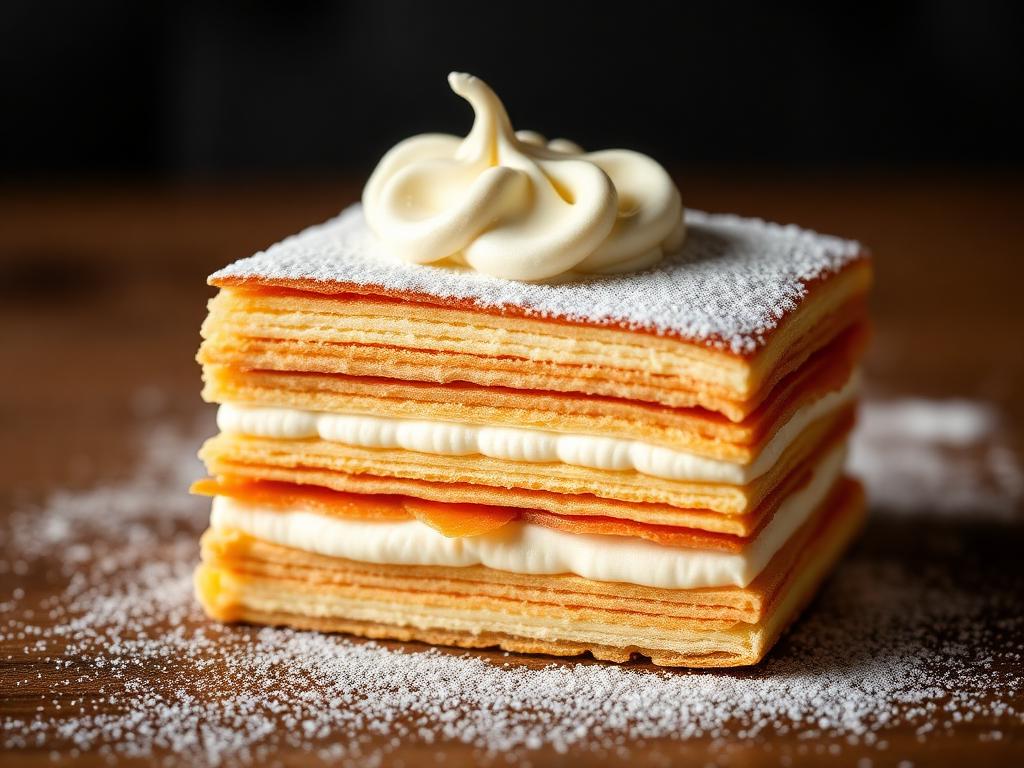Mille-feuille vanille de Tahiti