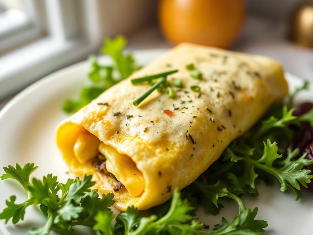 Omelette aux fines herbes