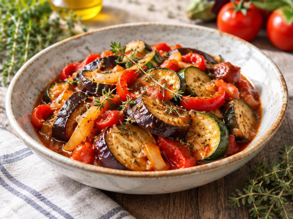 Ratatouille confite