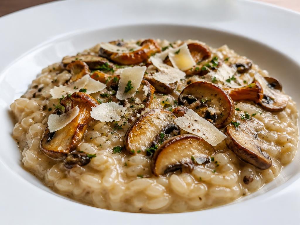 Risotto aux champignons